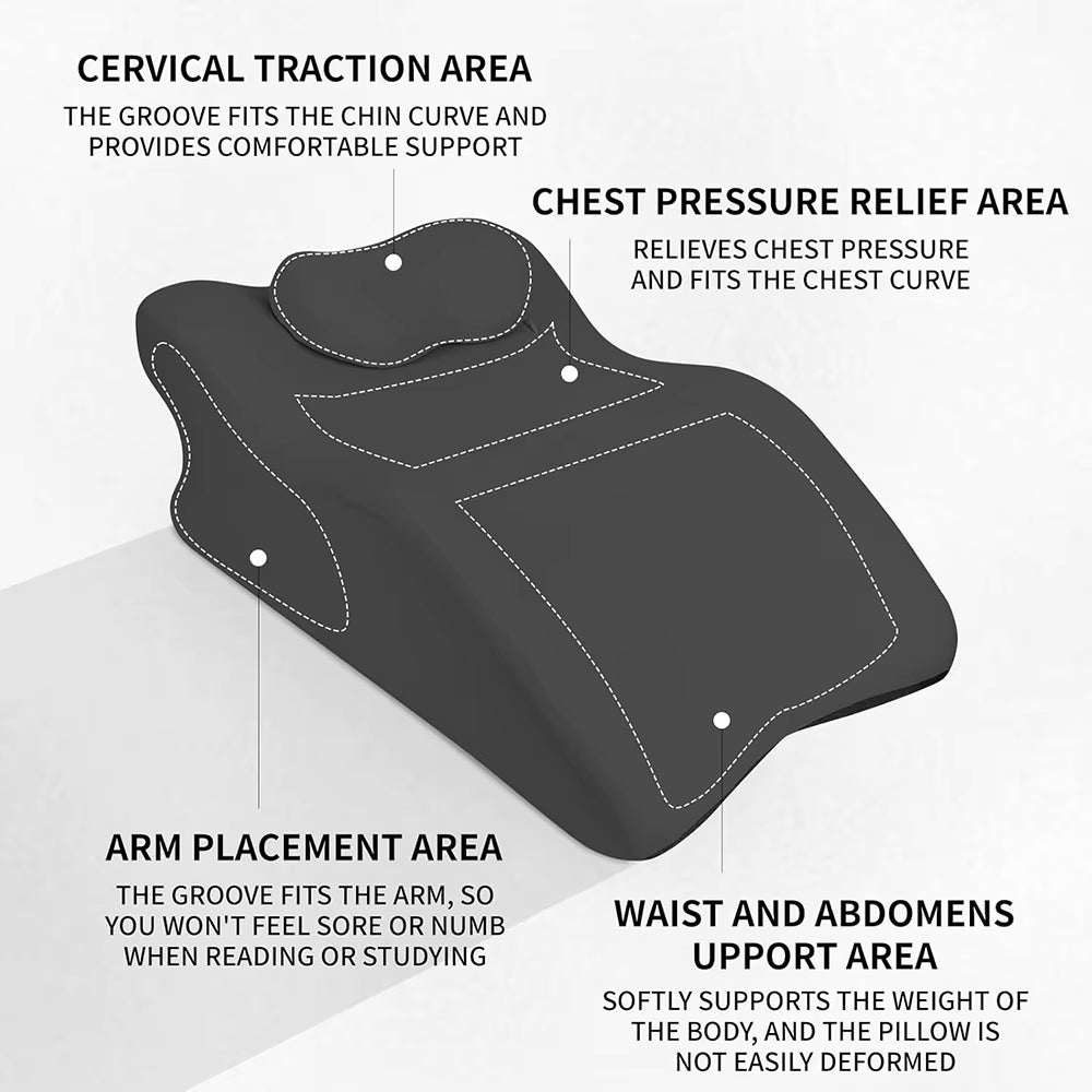 Bed Wedge Pillow for Acid Reflux, Sleeping & Reading