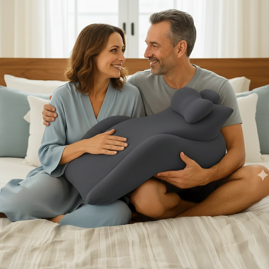 Bed Wedge Pillow for Acid Reflux, Sleeping & Reading