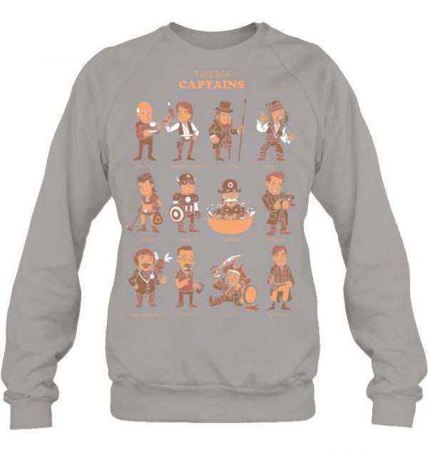 Types Of Captains Stawar T Shirt #7 - Image 7