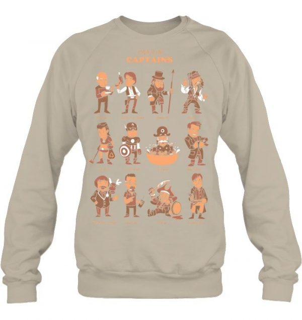 Types Of Captains Stawar T Shirt #7 - Image 11