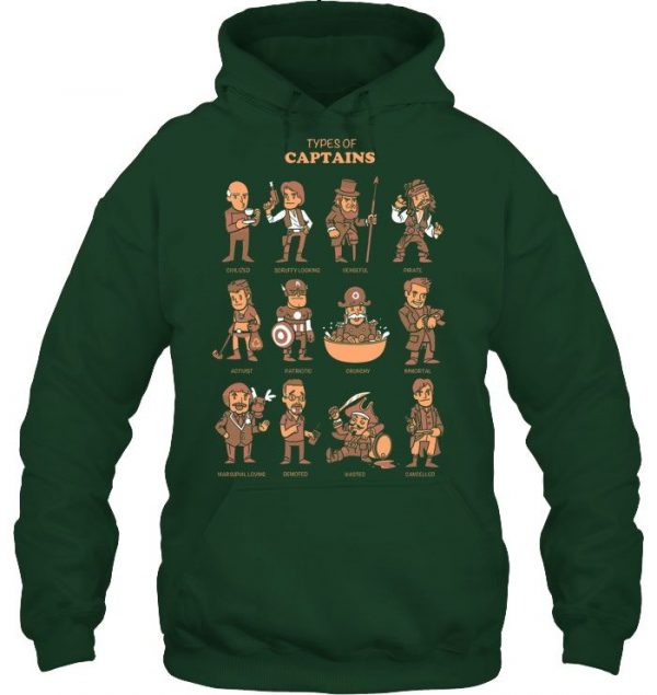 Types Of Captains Stawar T Shirt#10 - Image 16