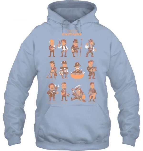 Types Of Captains Stawar T Shirt#10 - Image 21