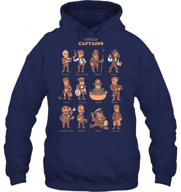 Types Of Captains Stawar T Shirt#10 - Image 9
