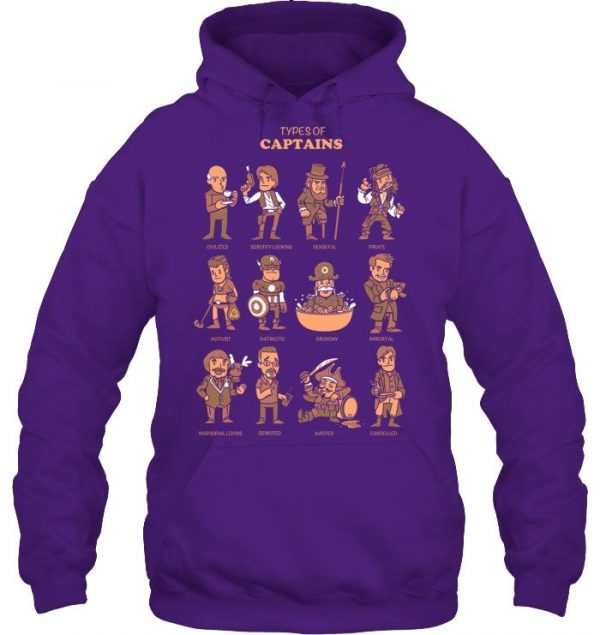 Types Of Captains Stawar T Shirt#10 - Image 8