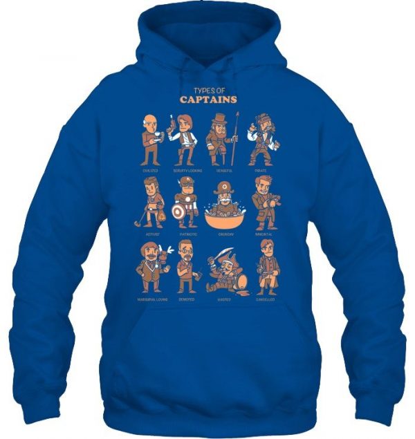Types Of Captains Stawar T Shirt#10 - Image 6