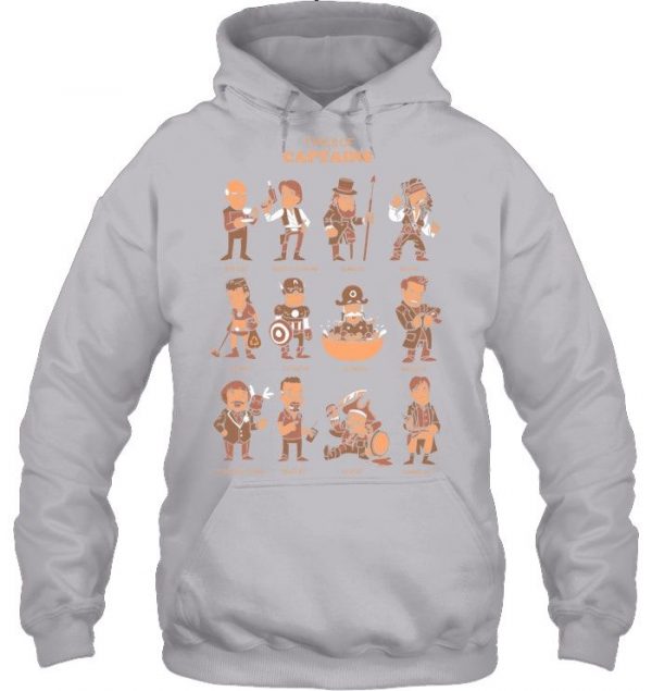 Types Of Captains Stawar T Shirt#10 - Image 3