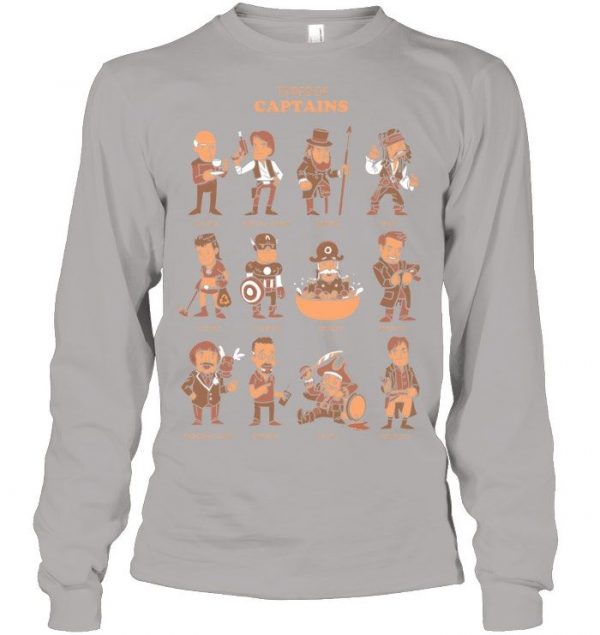 Types Of Captains Stawar T Shirt #11 - Image 7