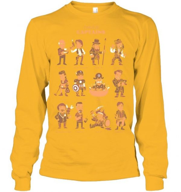 Types Of Captains Stawar T Shirt#2 - Image 5