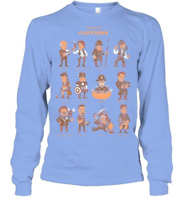 Types Of Captains Stawar T Shirt#2 - Image 7