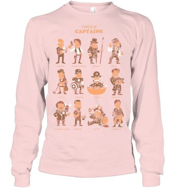 Types Of Captains Stawar T Shirt#2 - Image 8