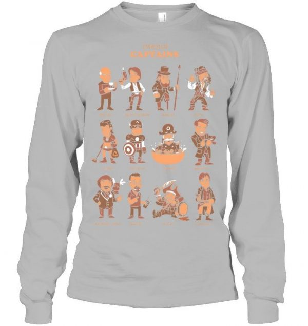 Types Of Captains Stawar T Shirt#2 - Image 15