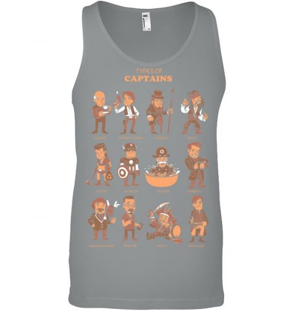 Types Of Captains Stawar T Shirt #9 - Image 3