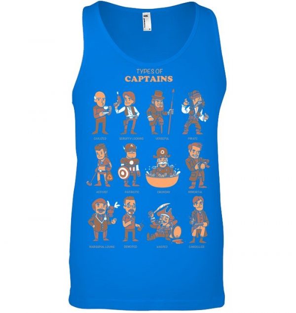 Types Of Captains Stawar T Shirt #9 - Image 6