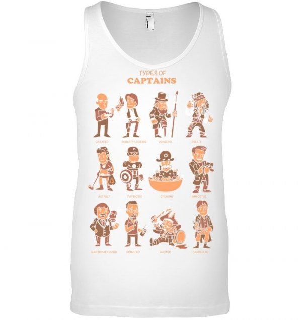 Types Of Captains Stawar T Shirt #9 - Image 7