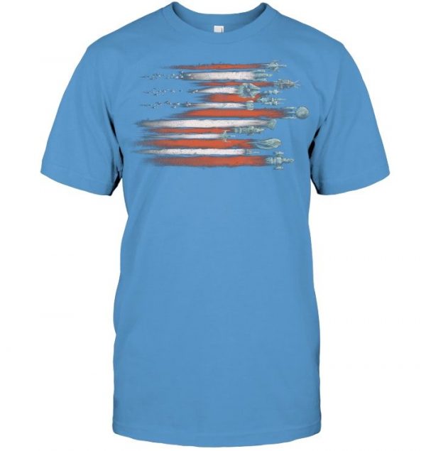Vintage Sci Fi Stawar T Shirt - Image 4