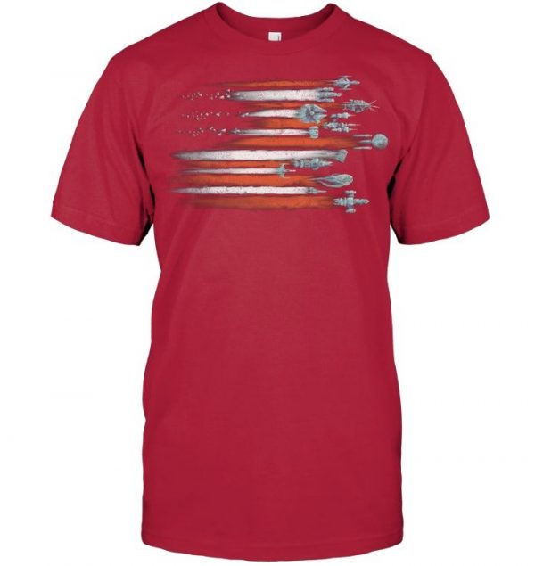 Vintage Sci Fi Stawar T Shirt - Image 7