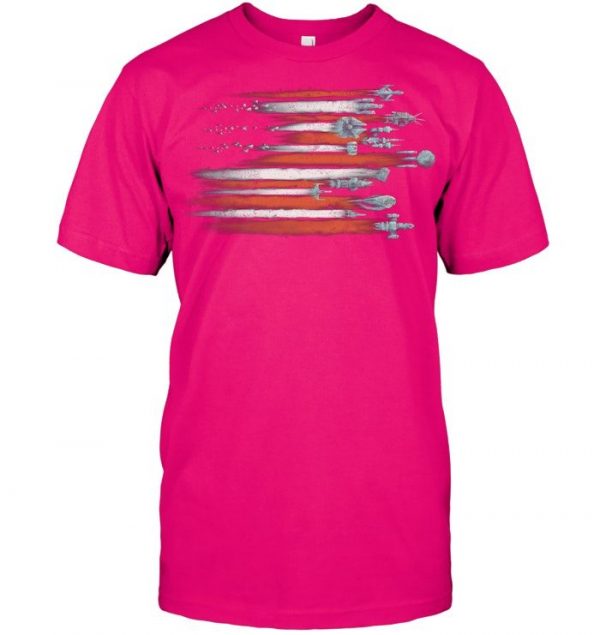 Vintage Sci Fi Stawar T Shirt - Image 11