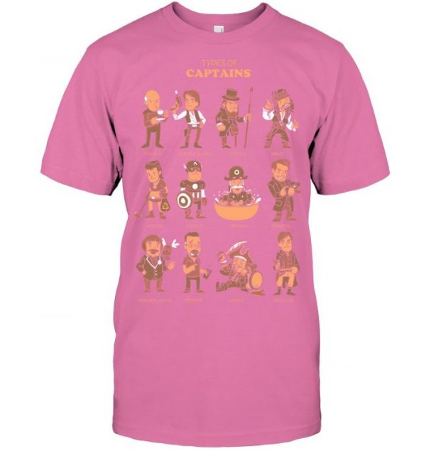 Types Of Captains Stawar T Shirt - Image 18