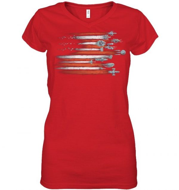 Vintage Sci Fi Stawar T Shirt#1 - Image 3